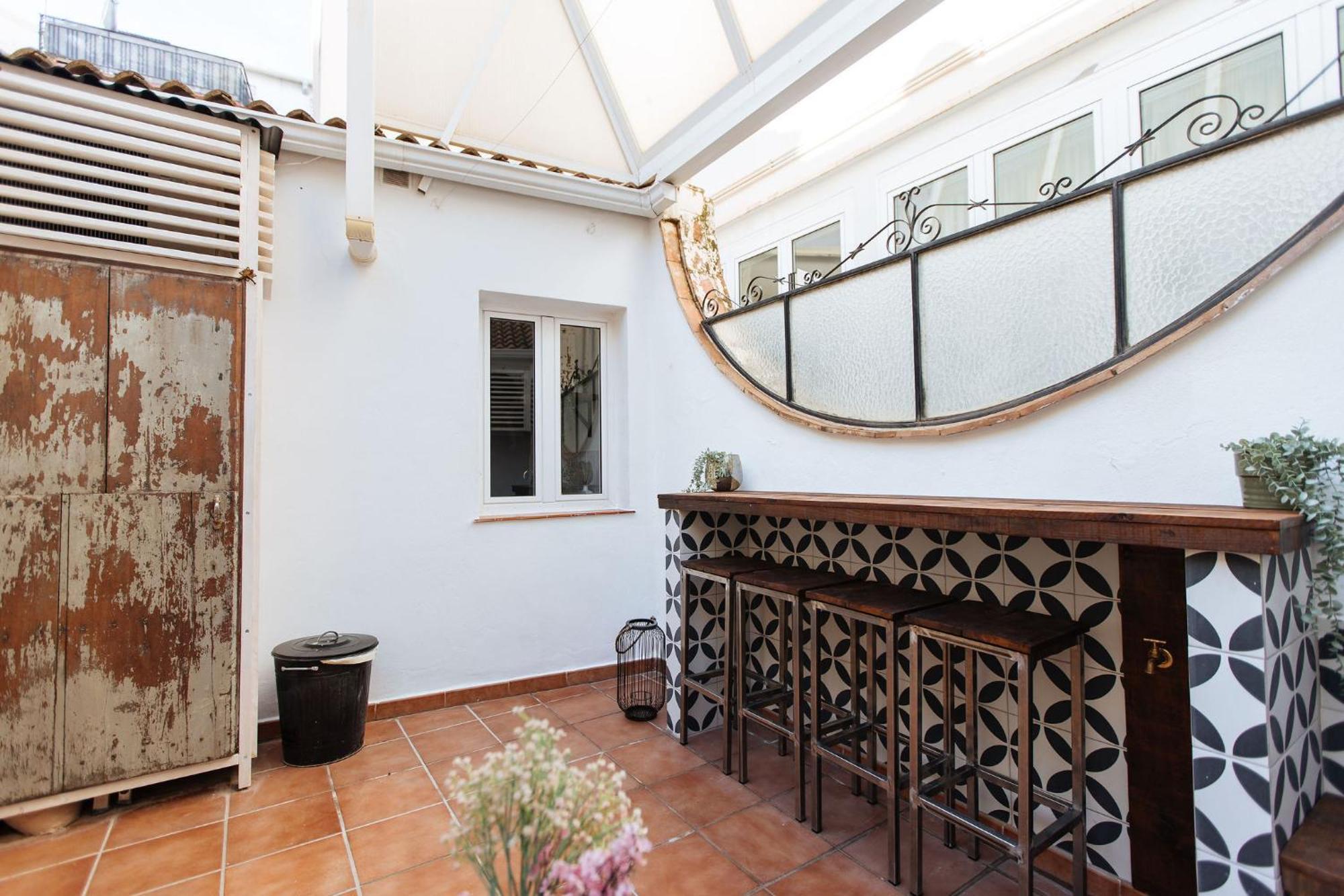 Casa Riad Met Prive Patio Malaga Bagian luar foto